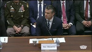 Hegseth, Caine Testify Before House Armed Services Committee About Budget Part 2