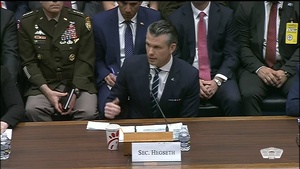 Hegseth, Caine Testify Before House Armed Services Committee About Budget Part 4