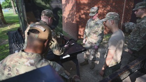 316th Civil Engineer Squadron establishes mission support facilities at Andrews for 250th Army Birthday