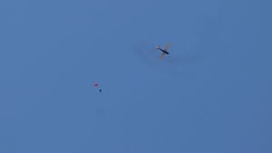 Parachutist Drop Opening Beale Air & Space Expo