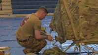 316th Force Support Squadron converts gyms to house Soldiers at Andrews for 250th Army Birthday