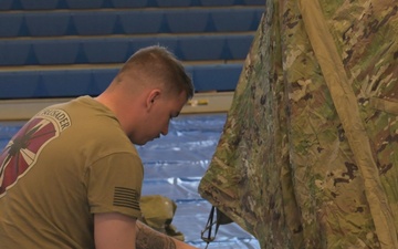 316th Force Support Squadron converts gyms to house Soldiers at Andrews for 250th Army Birthday