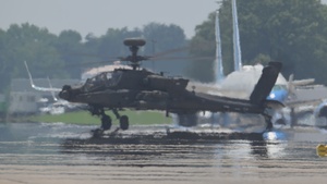 Army helicopters stage at Andrews for 250th Army Birthday operations