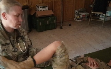 Arizona Army Reserve Medical Support Unit provides real-world care at Mojave Falcon