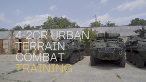 4-2CR Conducts Urban Combat Training During Saber Guardian 25
