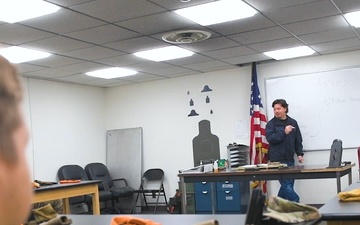 M18 handgun qualification at Yokota