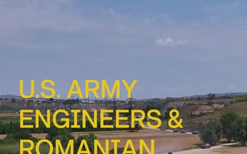 REEL: 7th Engineer Brigade and Romanian Army conduct wet gap crossing in Romania during Saber Guardian 25