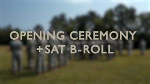The 64th annual Interservice Marksmanship Rifle Championship: Opening Ceremony B-Roll