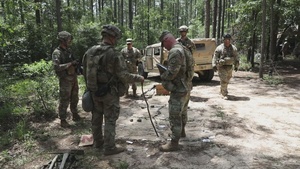 Iowa National Guard Leadership Supports JRTC Rotation 25-08