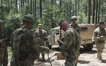 Iowa National Guard Leadership Supports JRTC Rotation 25-08