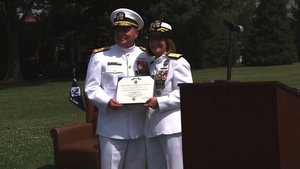 Chief of Naval Personnel, Vice Admiral Cheesman retires from the Navy