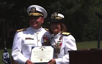 Chief of Naval Personnel, Vice Admiral Cheesman retires from the Navy