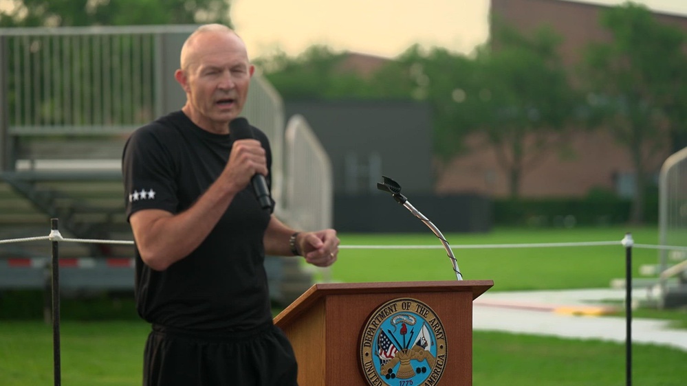 DVIDS - Video - Army Birthday Run CSA GEN George