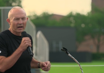 Army Birthday Run CSA GEN George