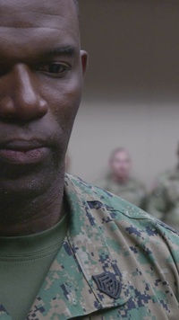 U.S. Marine Father and Son share their promotion ceremony Reel