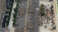 U.S. Army equipment is staged in Washington D.C. for 250th Birthday