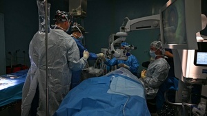 USNS Comfort Performs A Cataract Surgery