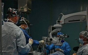 USNS Comfort Performs A Cataract Surgery