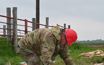 NDNG Engineer explains community assistance project