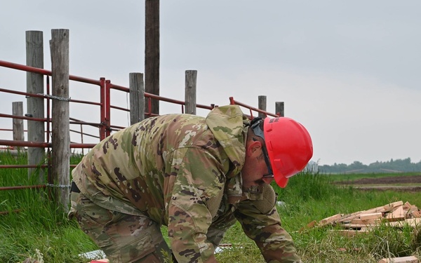 NDNG Engineer explains community assistance project
