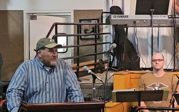 Fort McCoy Garrison leader gives opening remarks for 2025 Army Birthday Celebration