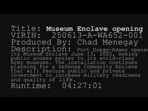 Museum Enclave Opening