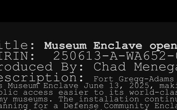 Museum Enclave Opening
