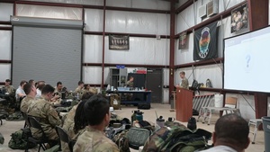 647th Civil Engineer Squadron Emergency Management conduct a CBRN course.