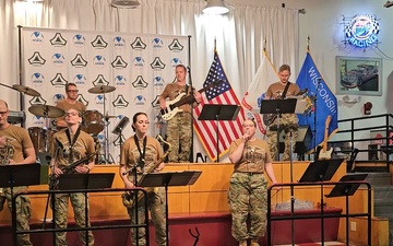 Army Reserve’s 204th Army Band plays during 2025 Army Birthday Celebration at Fort McCoy, Part 1