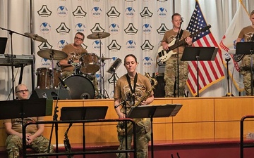Army Reserve’s 204th Army Band plays during 2025 Army Birthday Celebration at Fort McCoy, Part 3