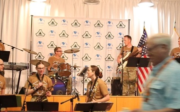 Army Reserve’s 204th Army Band plays during 2025 Army Birthday Celebration at Fort McCoy, Part 5