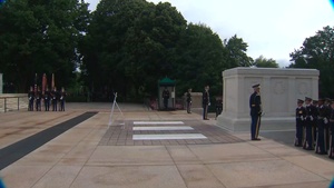 The Army 250th Birthday Wreath Laying