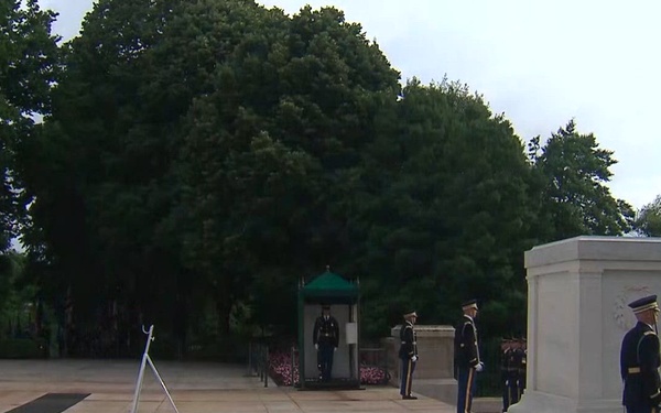 The Army 250th Birthday Wreath Laying