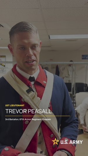 Costume Fitting for Army 250th Birthday Parade