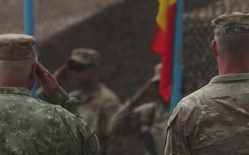 7th Engineer Brigade works with Romanian and Italian soldiers in Saber Guardian 25