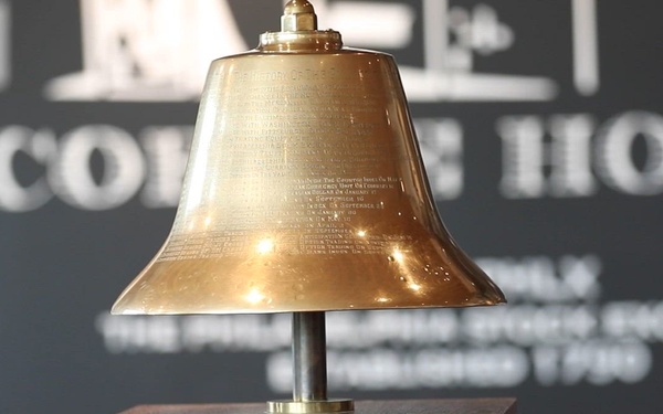 B-Roll of the NASDAQ Philadelphia Stock Exchange opening bell ceremony