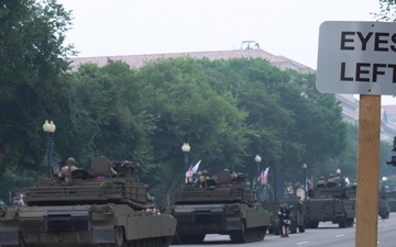 Army 250th Birthday Parade B-Roll