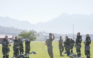 130th Mission Support Group trains in Utah