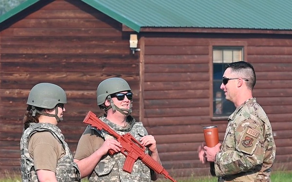 354th FSS conducts Ready Raven exercise (broll)