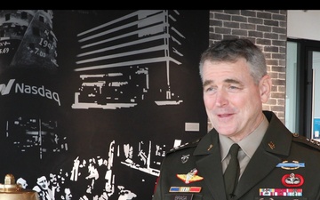 Interviews: Army 250th Birthday - LTG Jonathan Braga and 1LT Alma Cooper