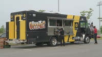 Grand Opening of 1st Culinary Outpost Food Truck on Humphreys-B-roll