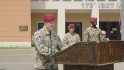 REMARKS: “The Rock” Welcomes New Commander During Change of Command Ceremony in Vicenza