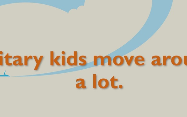 Military Children Move Around