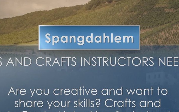 Spangdahlem Bluepages 250612 - Arts and Crafts