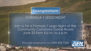 Spangdahlem Bluepages 250612 - Formula 1 Lego Night