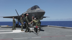 31st MEU | F-35B Ordnance Load, Flight Operations