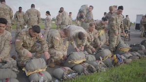 B-Roll: Multinational Airborne Forces Honor D-Day Legacy With D-Day 81 Jump