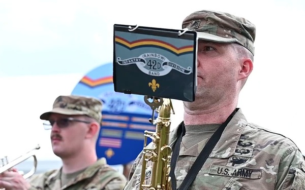 42nd Infantry Division Band &quot;Over There&quot; for 250th Army Birthday