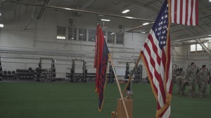 10th Mountain Reception Company Hosts Change of Command Ceremony