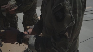 264th Combat Sustainment Support Battalion transport a Ground Based Operational Surveillance System